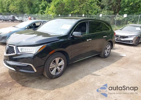 2020 Acura Mdx Standard z USA, uszkodzony, nr VIN 5J8YD4H38LL056804